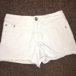 White shorts