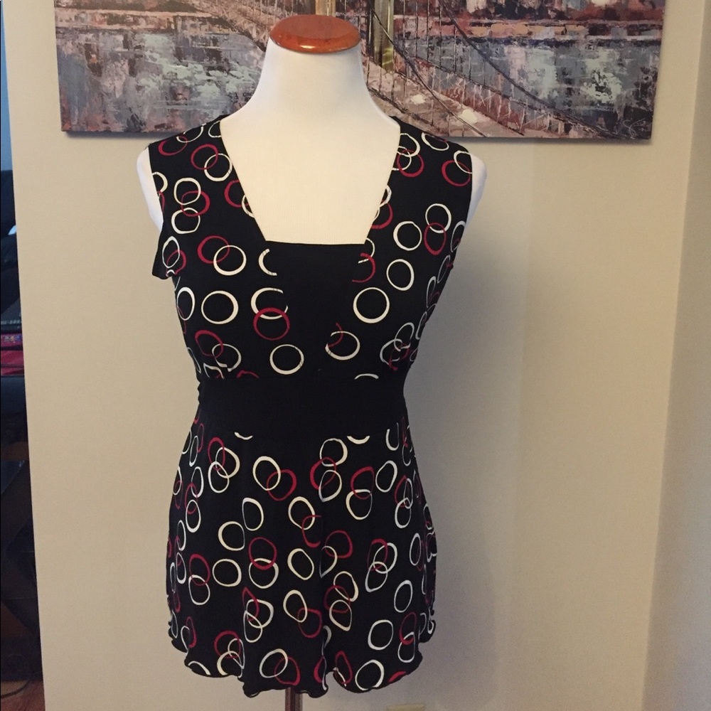 Style&Co. Printed Grecian Dress - Medium