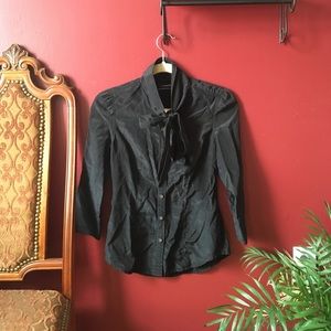 XS Black Club Monaco Shirt