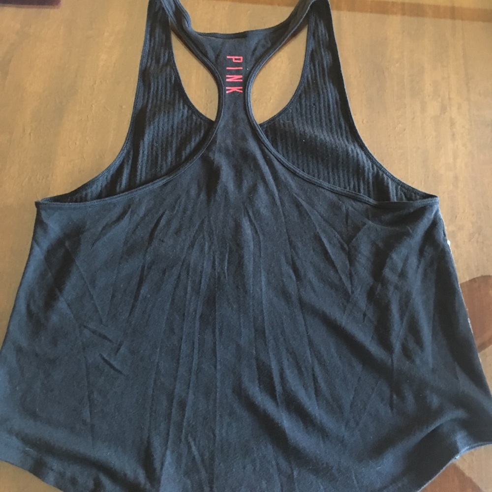 PINK Cincinnati Reds Razorback Tank Top - Picture 4 of 4