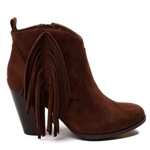 Madden girl brown booties