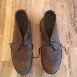 Men's Leather Clarks, size 13