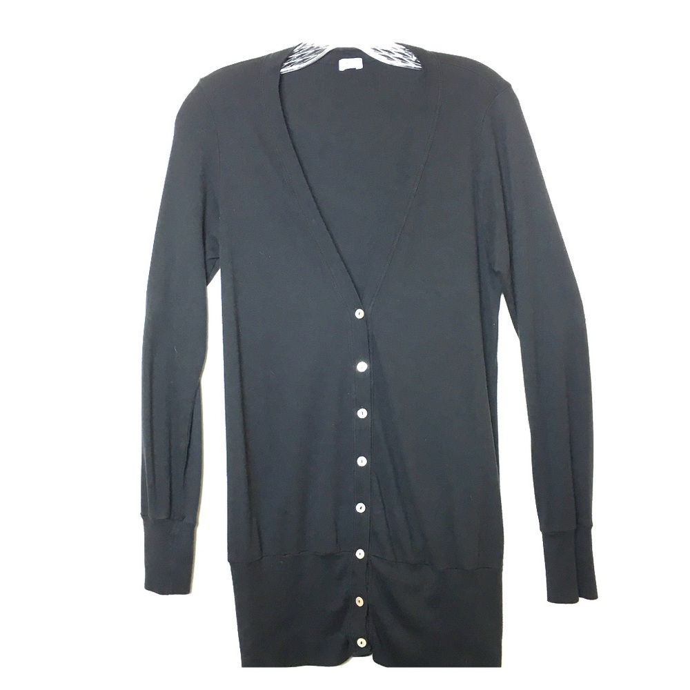 Splendid Long Button-down Cardigan