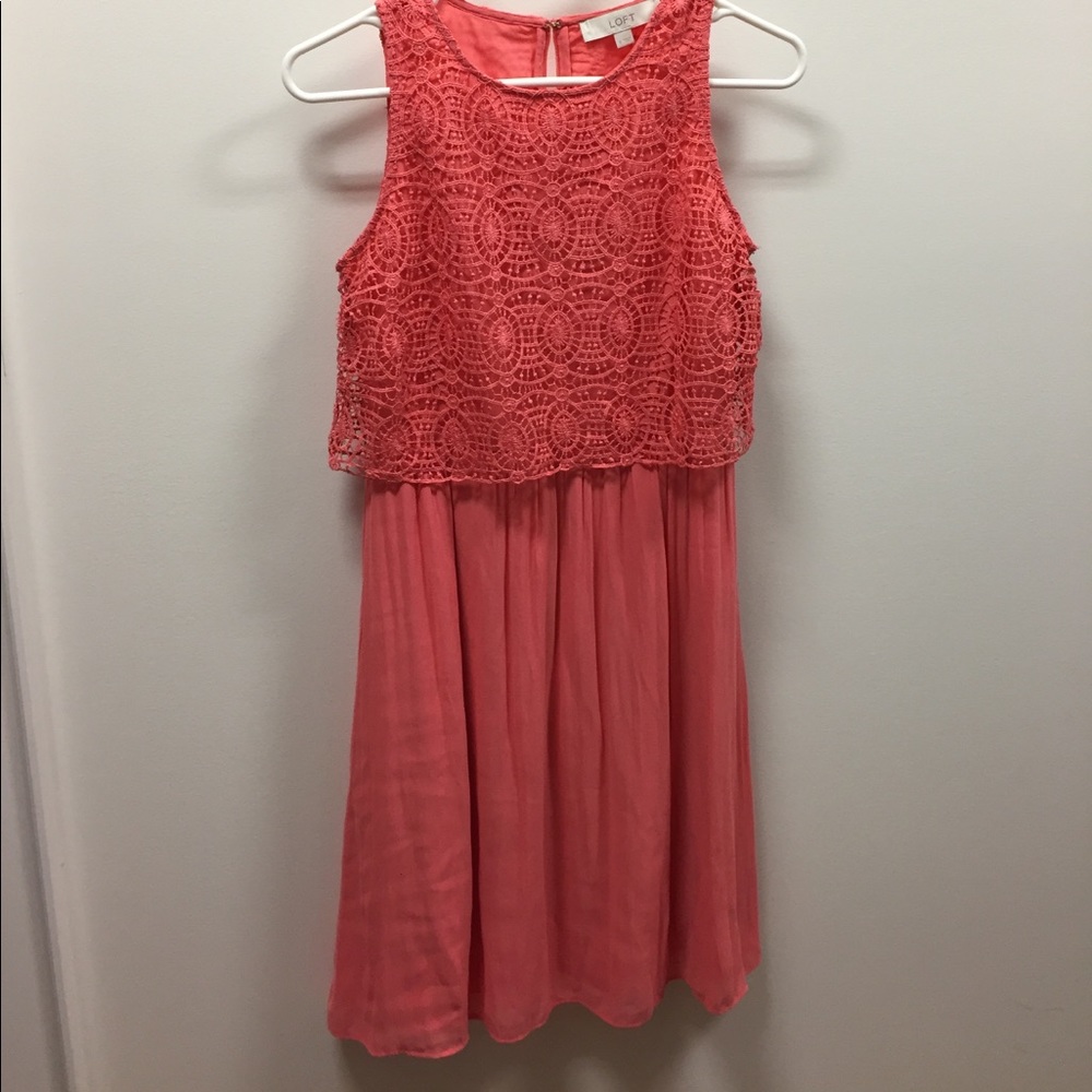 LOFT Crochet Dress
