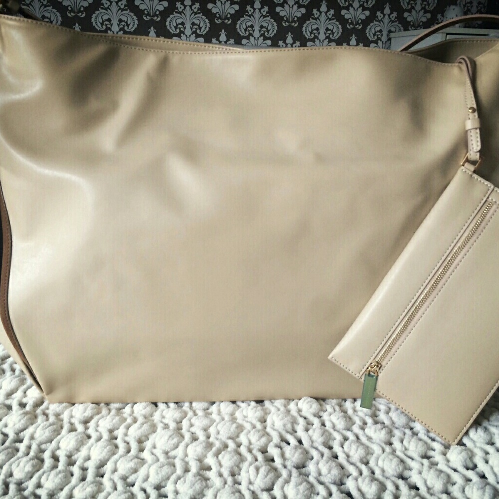 Stella McCartney Beckett vegan leather ivory bag