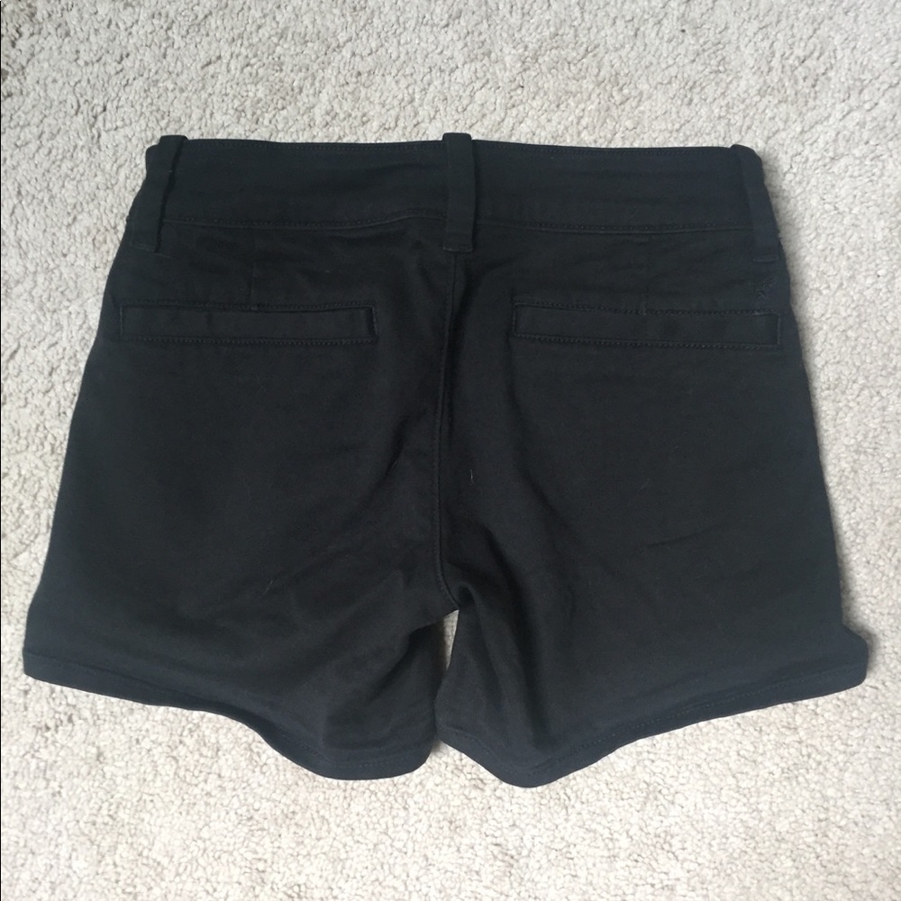 American Eagle Midi Shorts - black