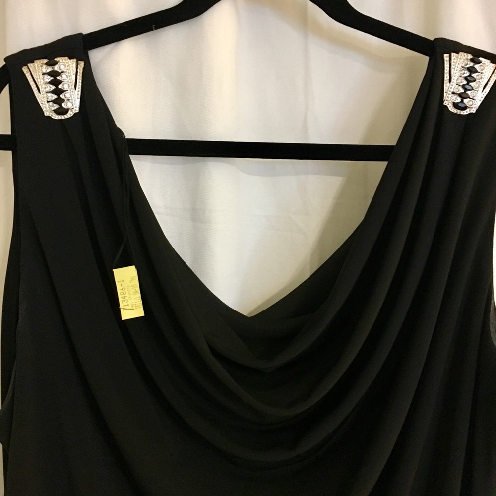 Plus sized Embellished evening gown, never worn