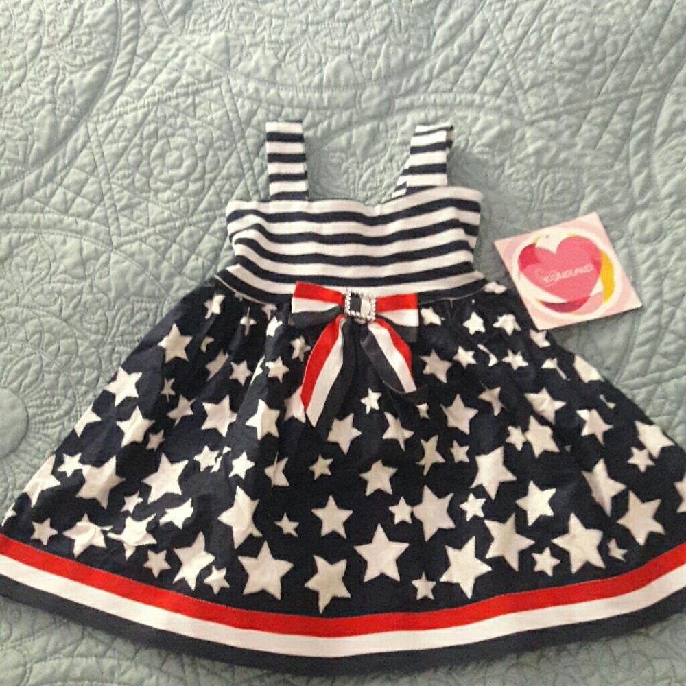 Brand New 4th of July dress 2T!
