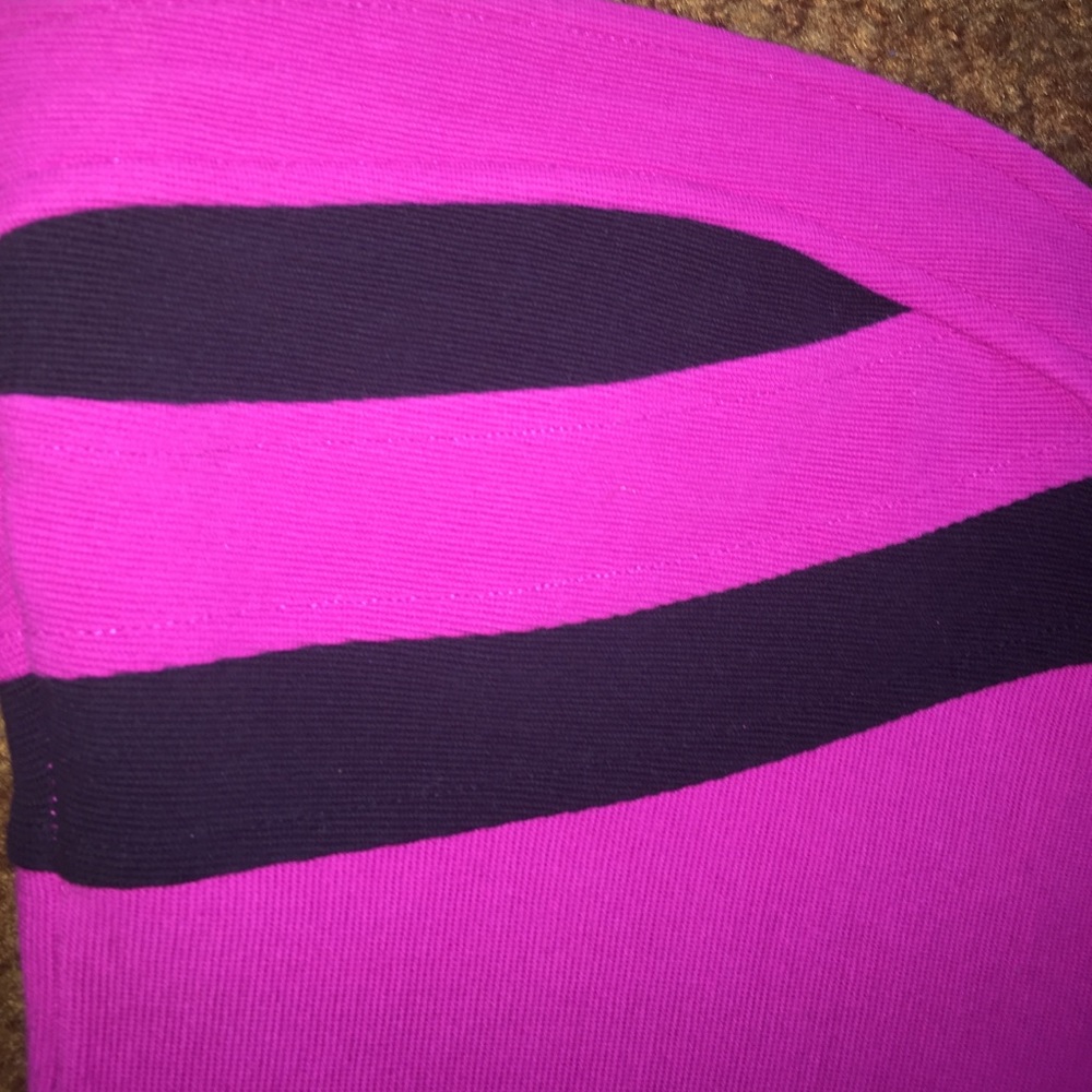 Small G by guess raspberry strapless party dress. - Picture 2 of 4
