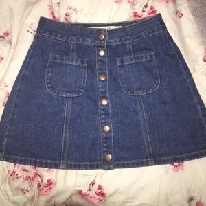 Brandy Melville Denim Skirt