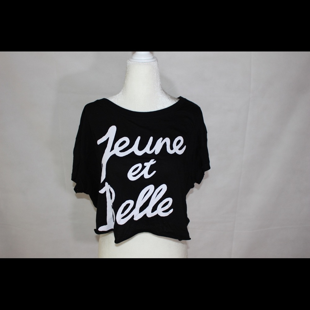 Forever 21 graphic crop top