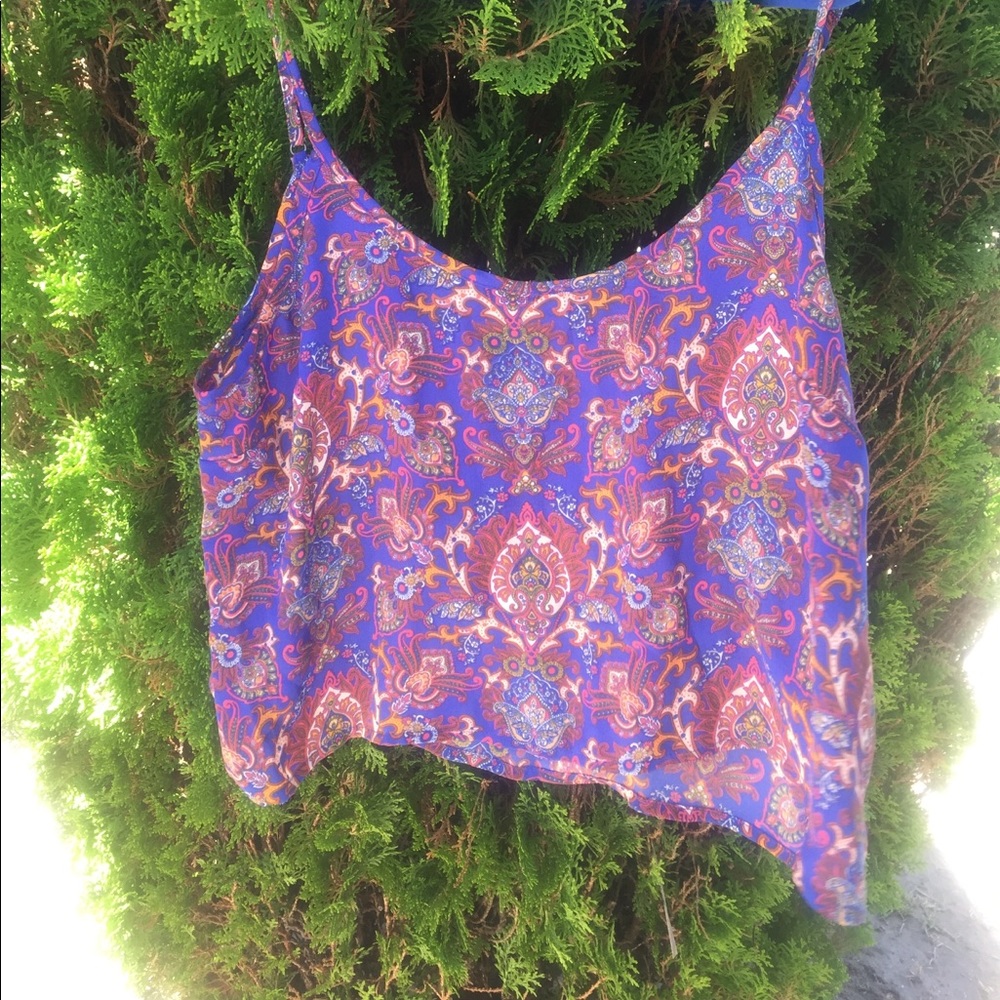 Forever 21 Bohemian Crop Top 🌼