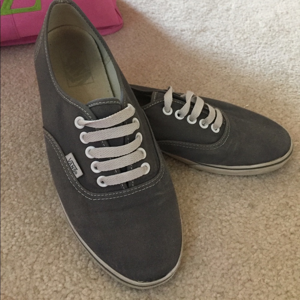 Grey vans