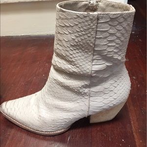 Matisse Caty Python booties