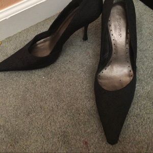 Black BCBG dress heels