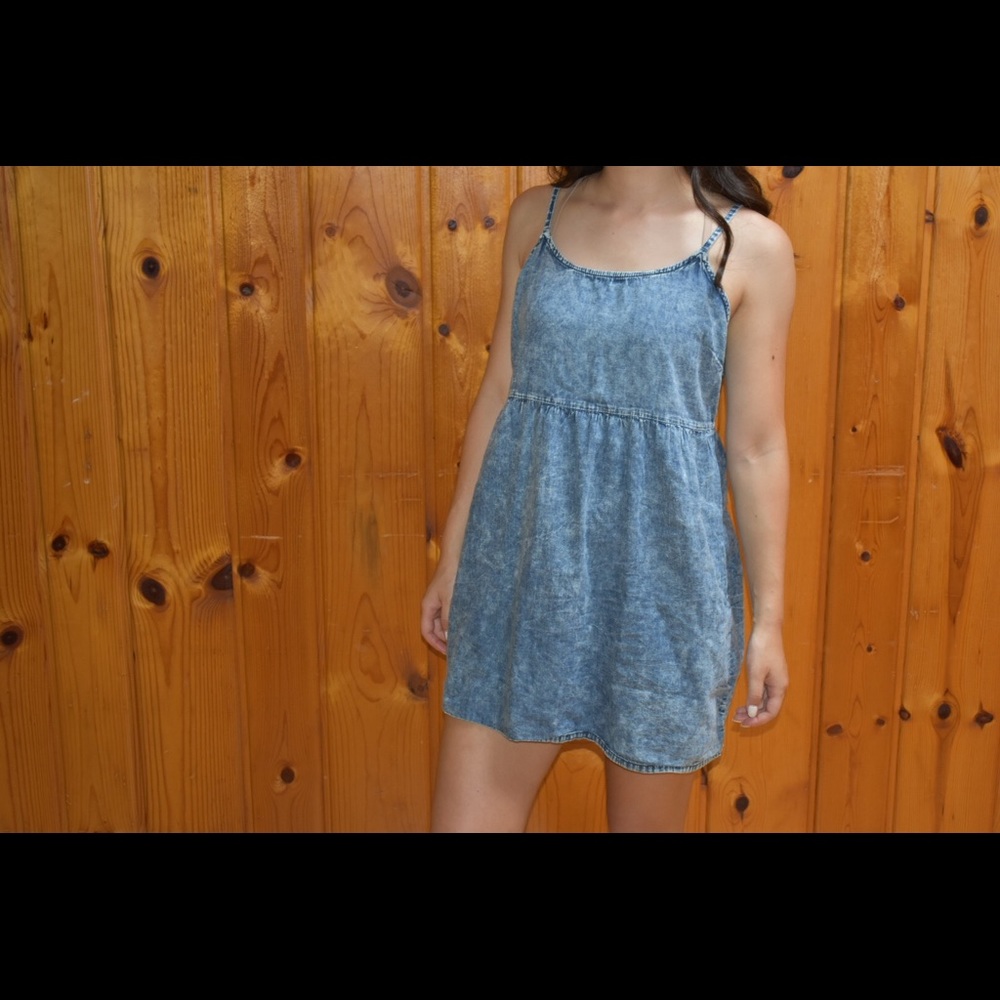 NWOT denim dress!