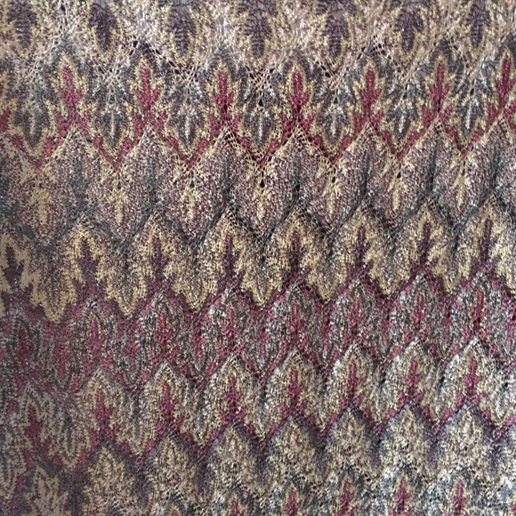 fun patterned purple tank - Picture 2 of 2