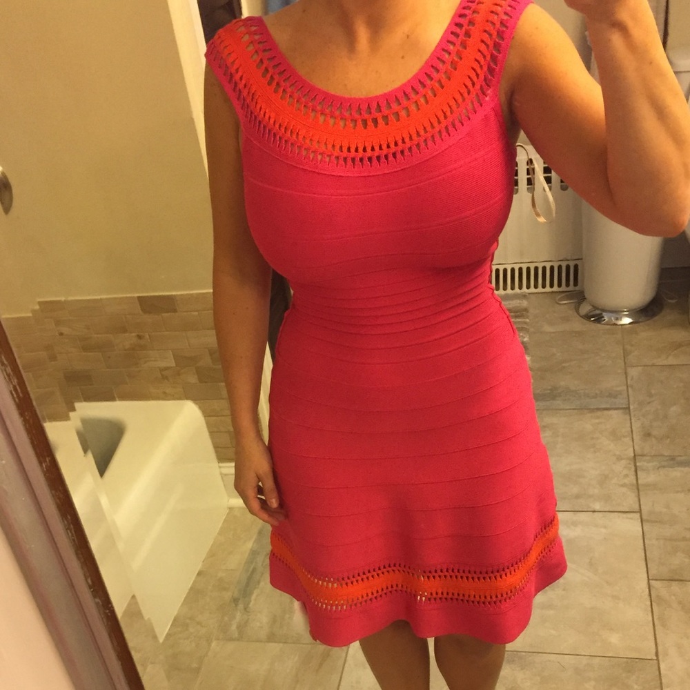 100% NWT Herve Leger "Zoe"  bandage dress!