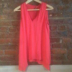 Rag & bone NEW red silk tank top