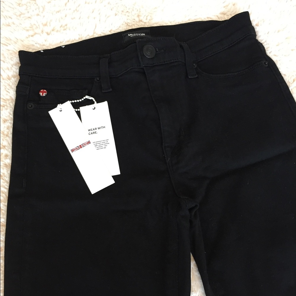Hudson Designer Black Jeans