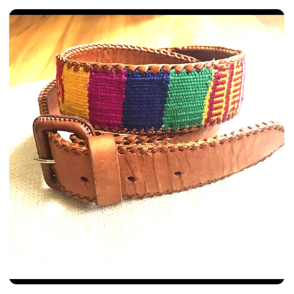 Guatemalan Leather Belt