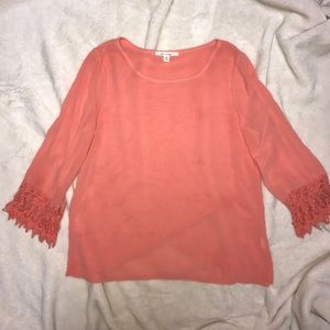 Orange Blouse