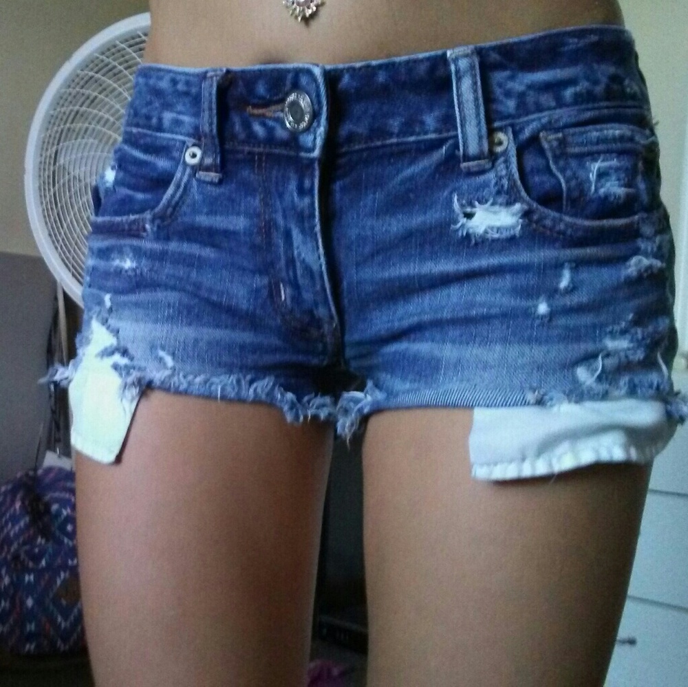 AEO jean shorts