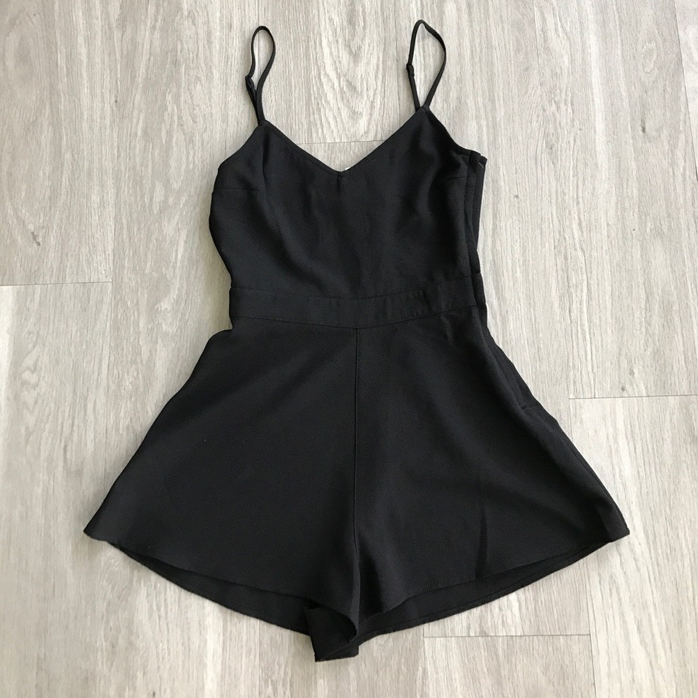 Black Romper/Playsuit