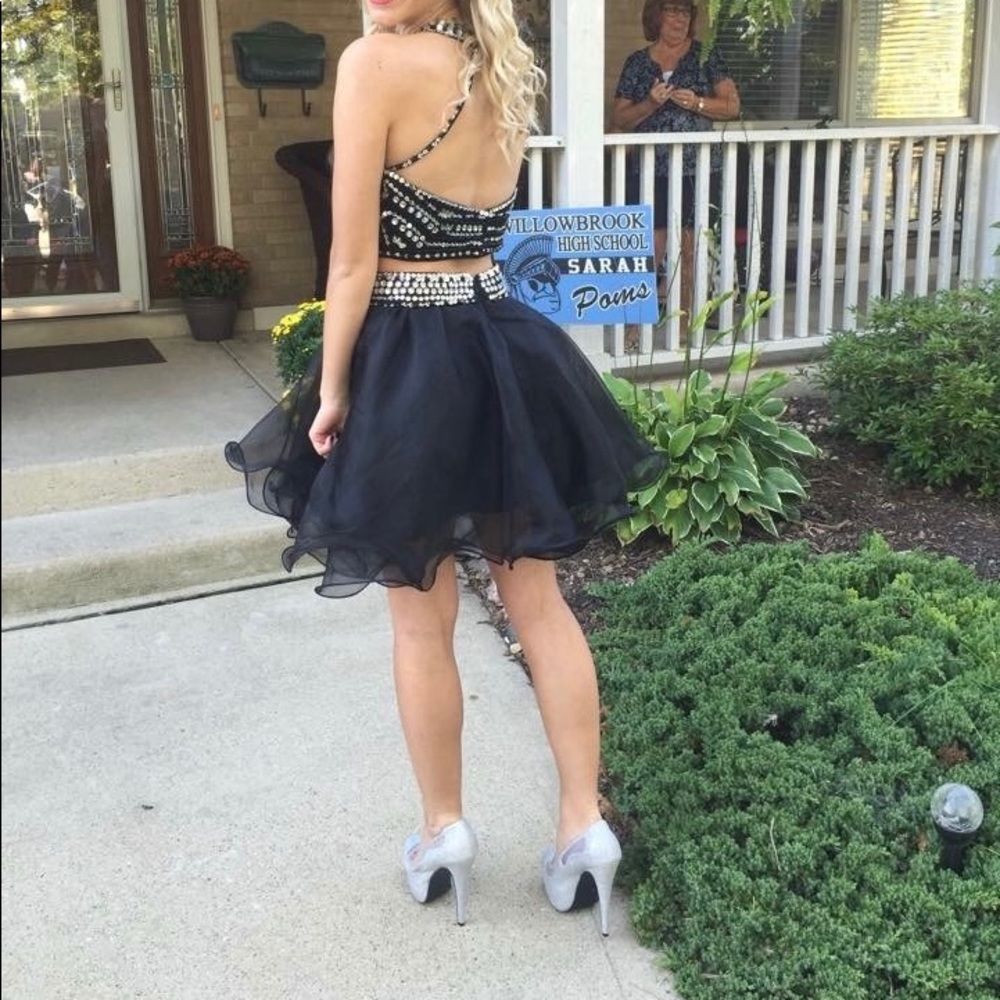 2 piece homecoming dress