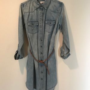 Size Small 4-6 Jean Dress w/Belt