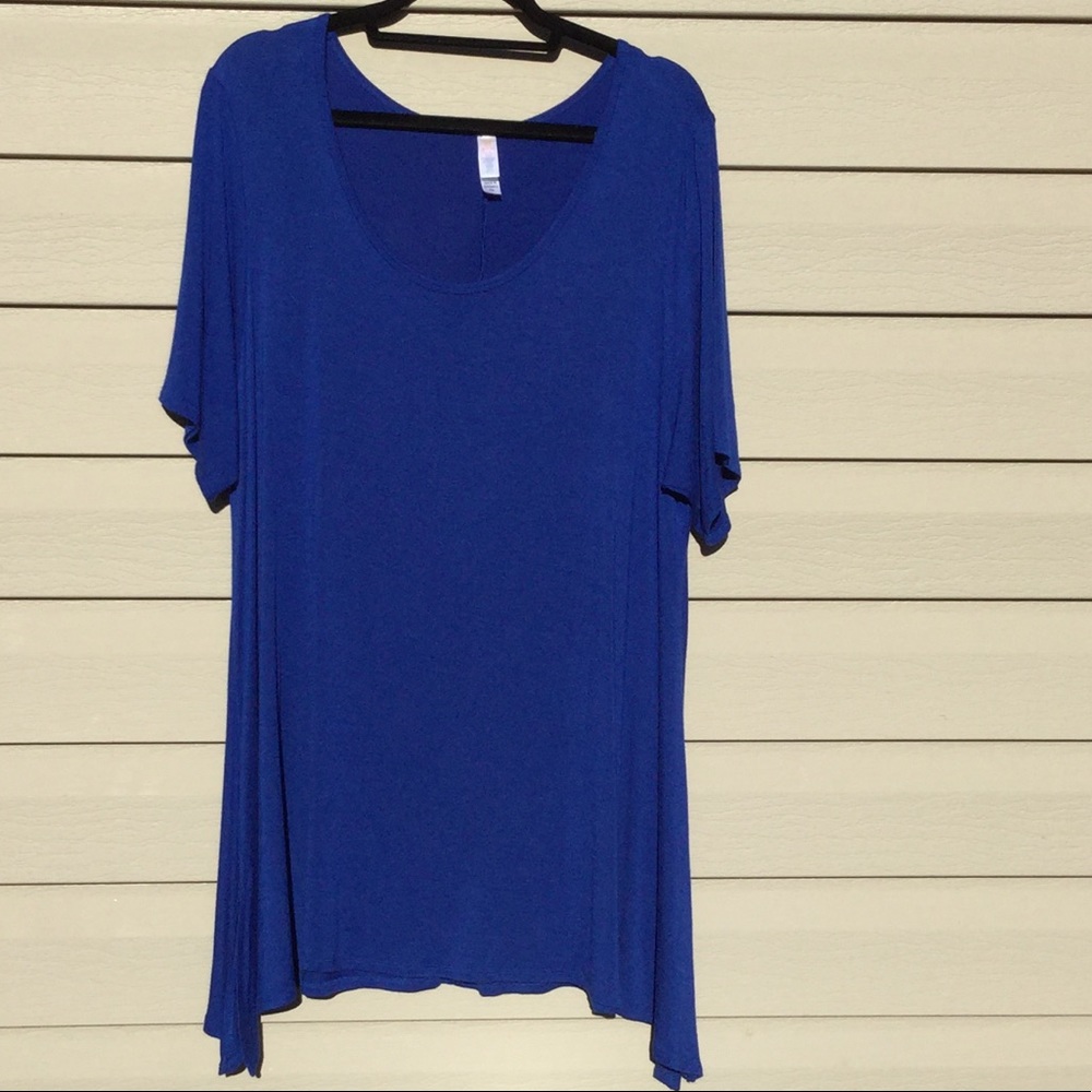 LuLaRoe Perfect T 2xl Royal Blue