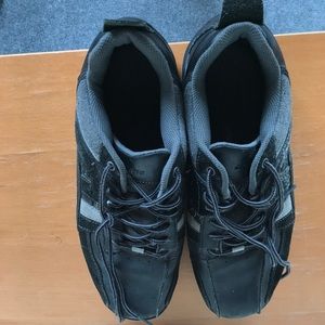 Comfortable Black sketchers.