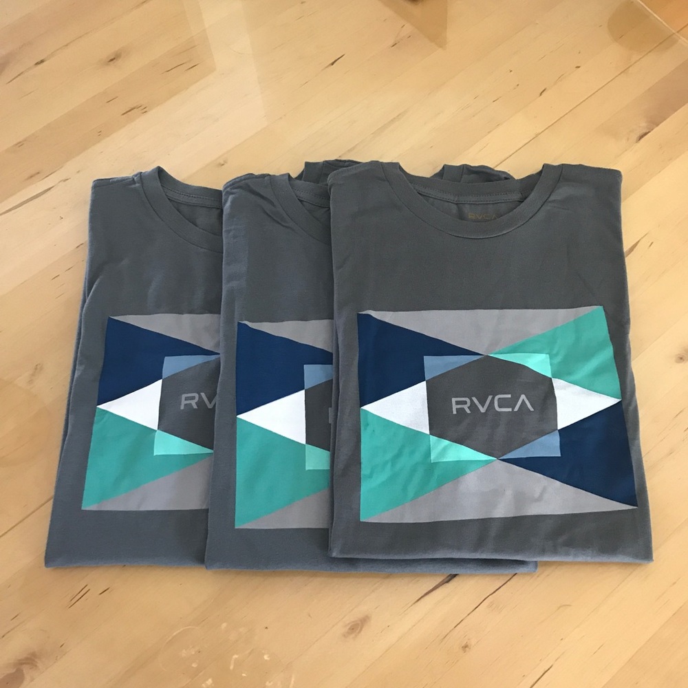 RVCA tee new with tags sizes M L XL