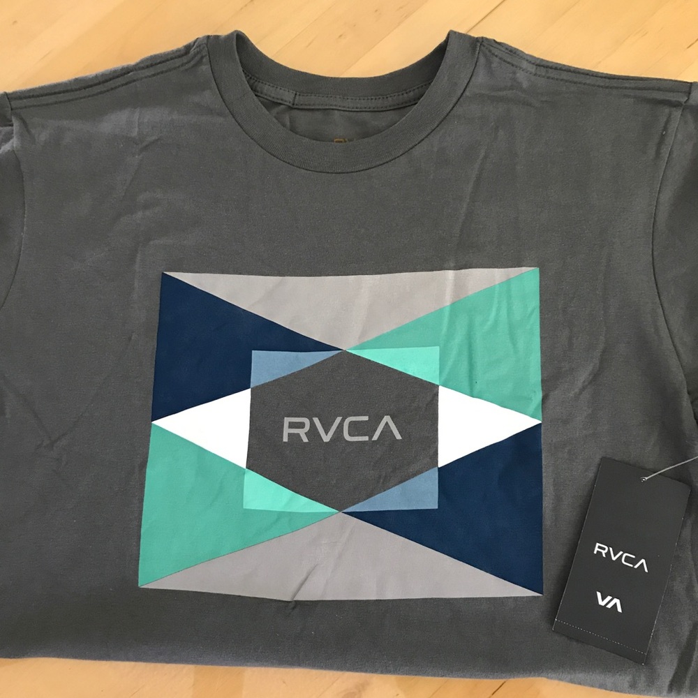 RVCA tee new with tags sizes M L XL - Picture 4 of 6