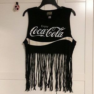Coca Cola Fringe Shirt