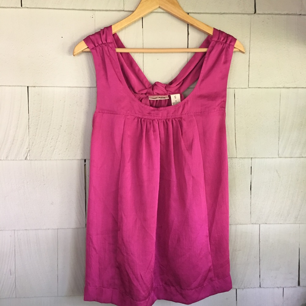 DKNY silk blend tank