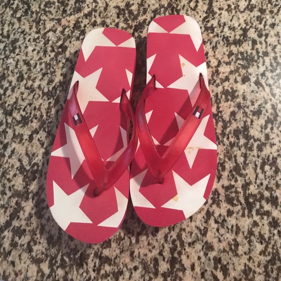 TOMMY HILFIGER FLIP FLOPS - Picture 2 of 6