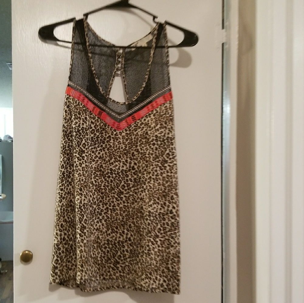 Jolt cheetah print tank