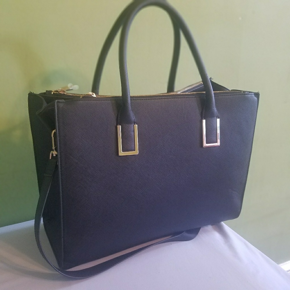 H&M Black Tote Bag