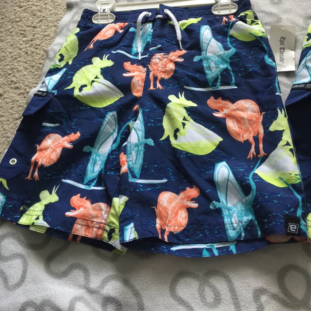 Epic Threads boy's Northern sky swimming trunk