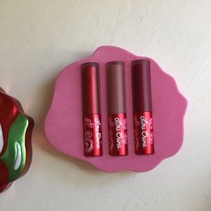 Lip stain and lipstick💄