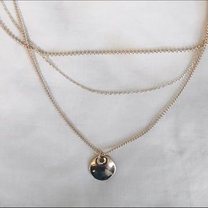 Brandy Melville Gold Layered Necklace