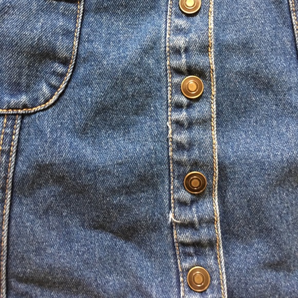 Denim Mini Skirt - Picture 2 of 4