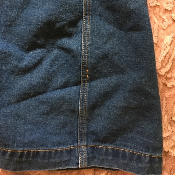Denim Mini Skirt - Picture 3 of 4