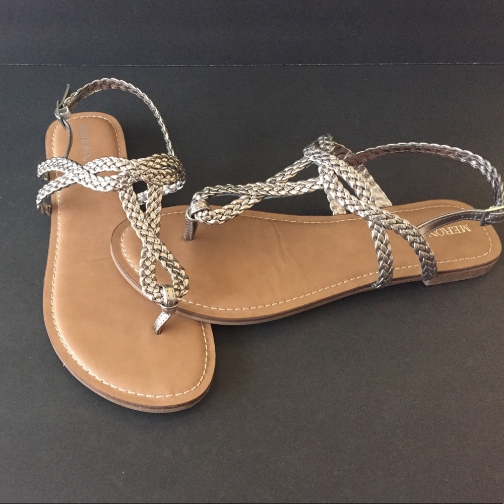 Pewter Sandals