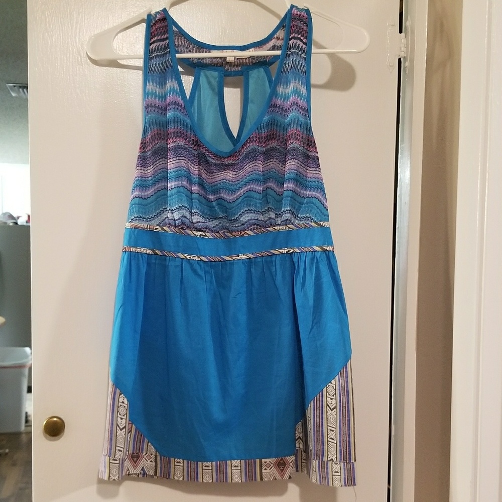 Ruby Rose tribal print sleeveless top