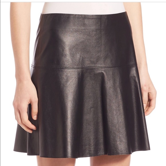 Vince lamb leather skirt ⬇️PRICE DROP⬇️ - Picture 1 of 8