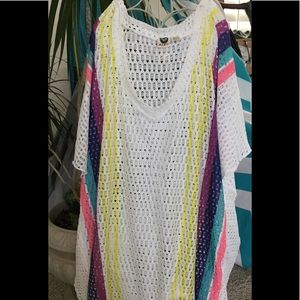 Roxy brand swim cover up.