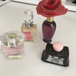 Mini designer perfumes