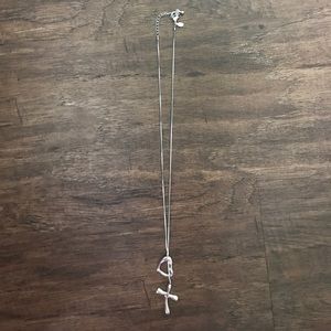 Cross and Heart Necklace